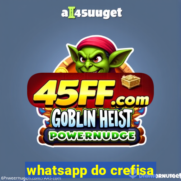whatsapp do crefisa